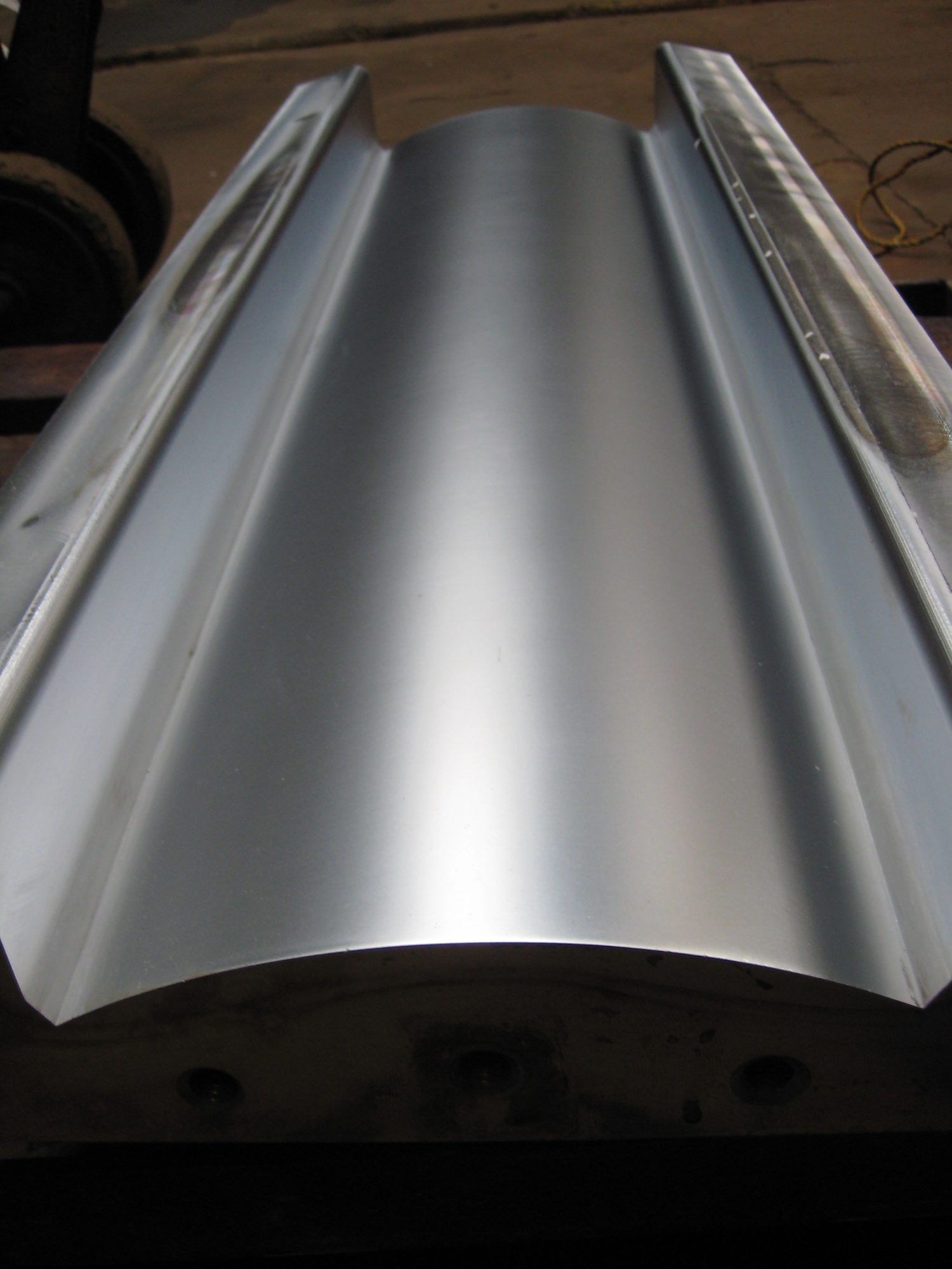A barrel-plating machine electroplating small parts