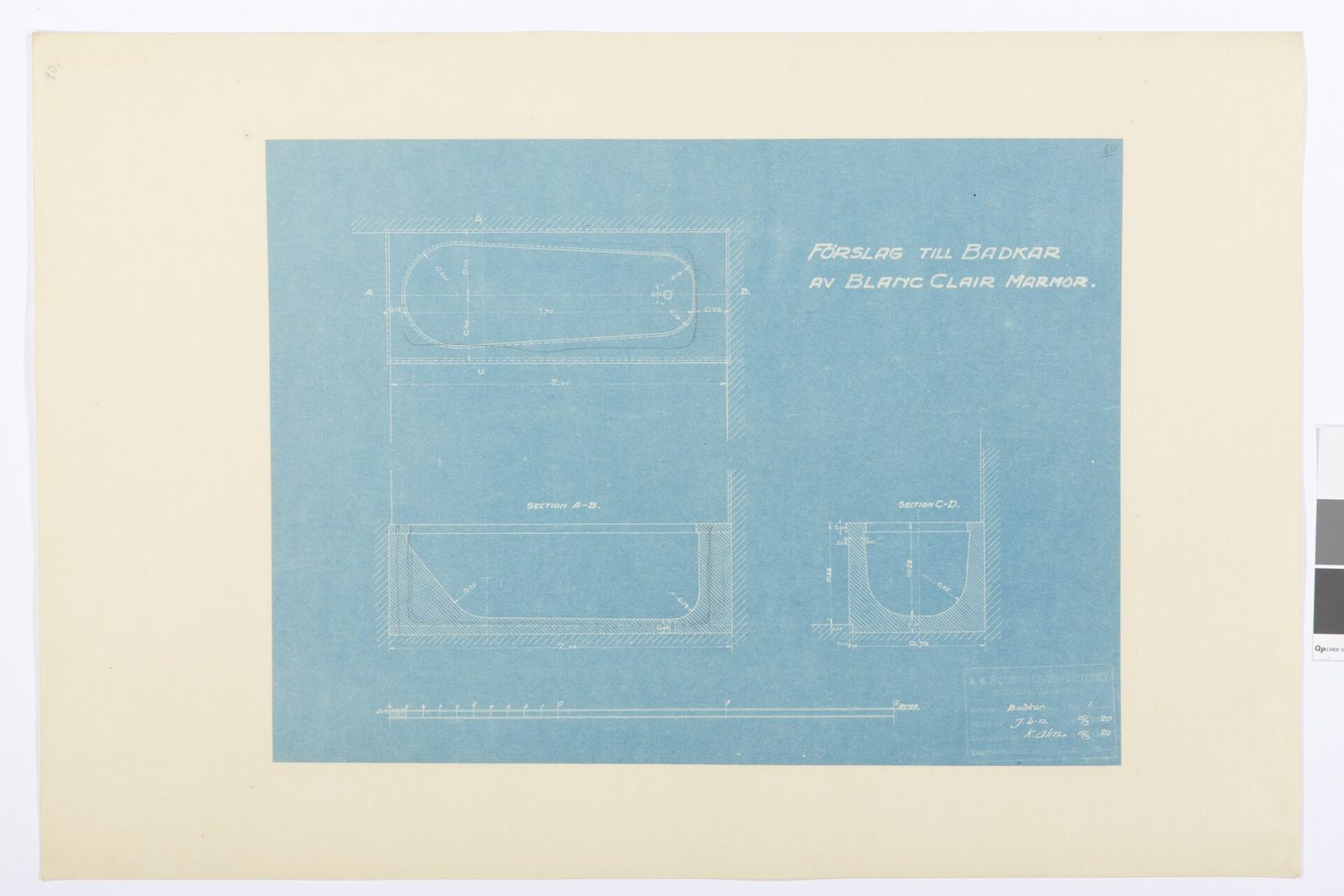A blueprint: a class is a template that defines how objects of that type are built
