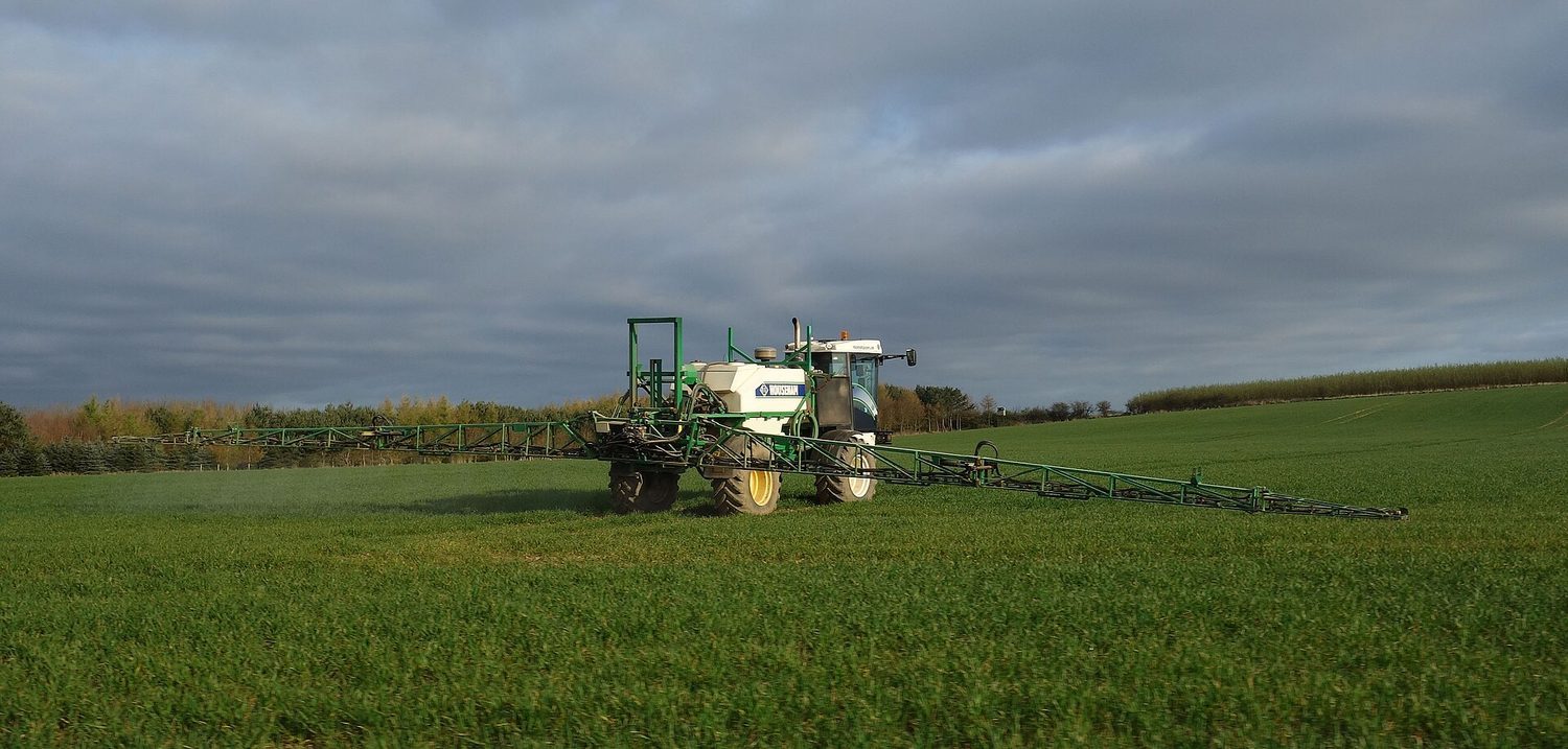 Aerial pesticide spraying: chemical pest control can protect yields but also harm non-target species and create resistant pests