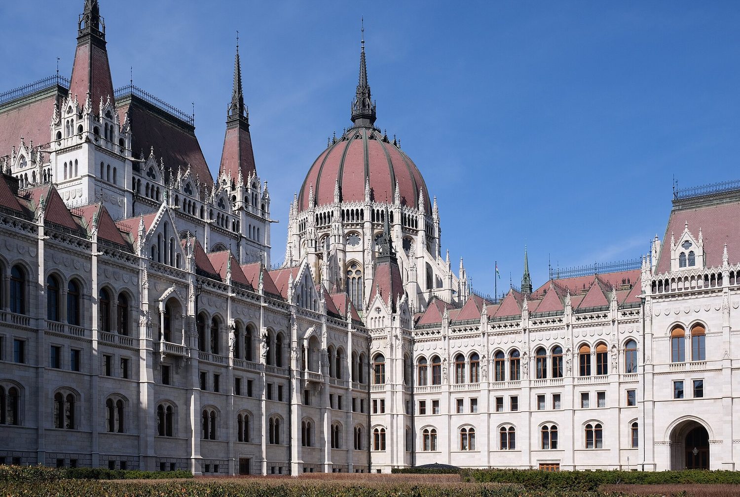 A parliament building: political geography studies how power is organised over territory