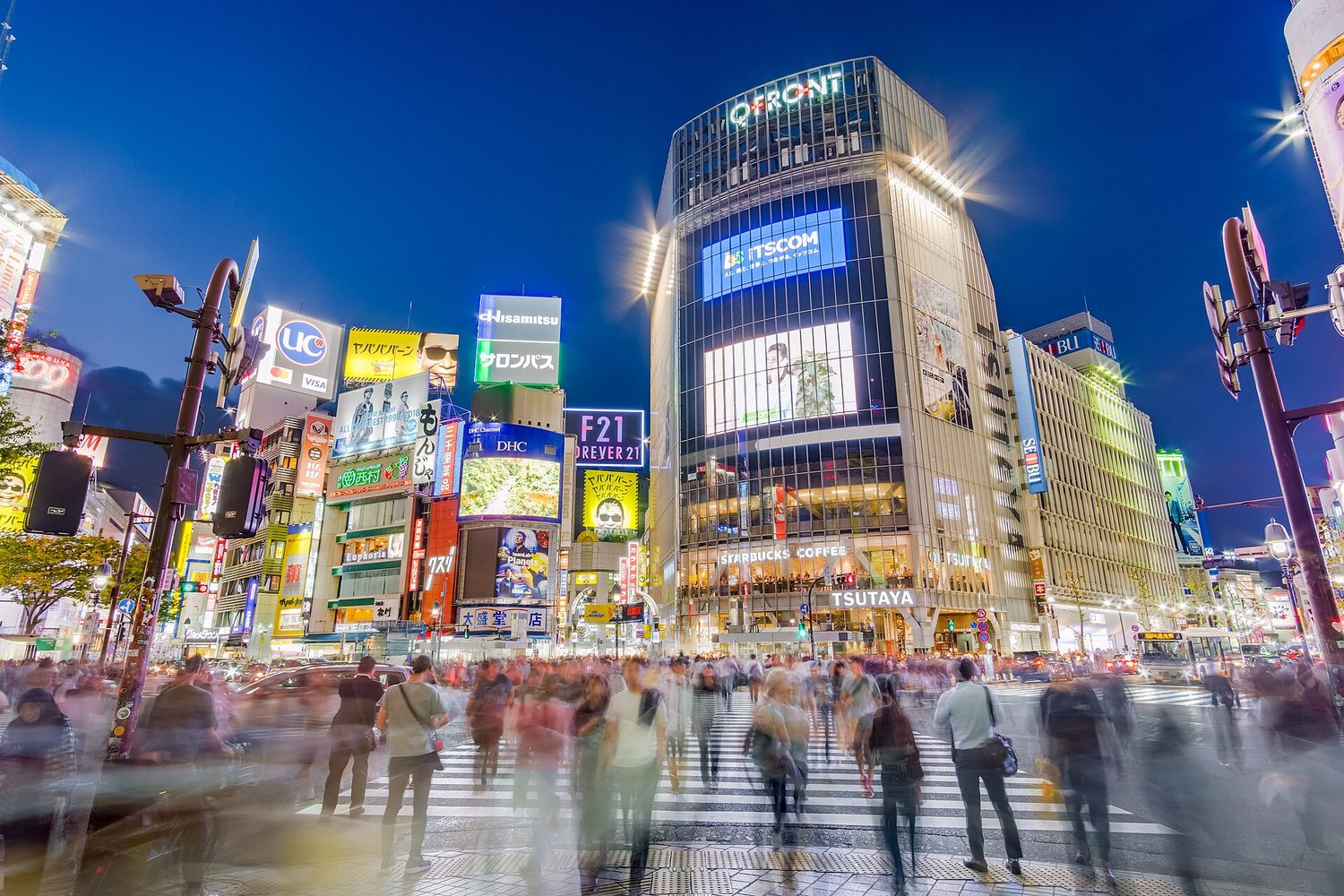 Shibuya Crossing: world cities concentrate people, infrastructure and global connections