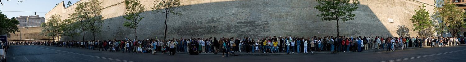 A long queue of people — unemployment is people willing and able to work who cannot find jobs