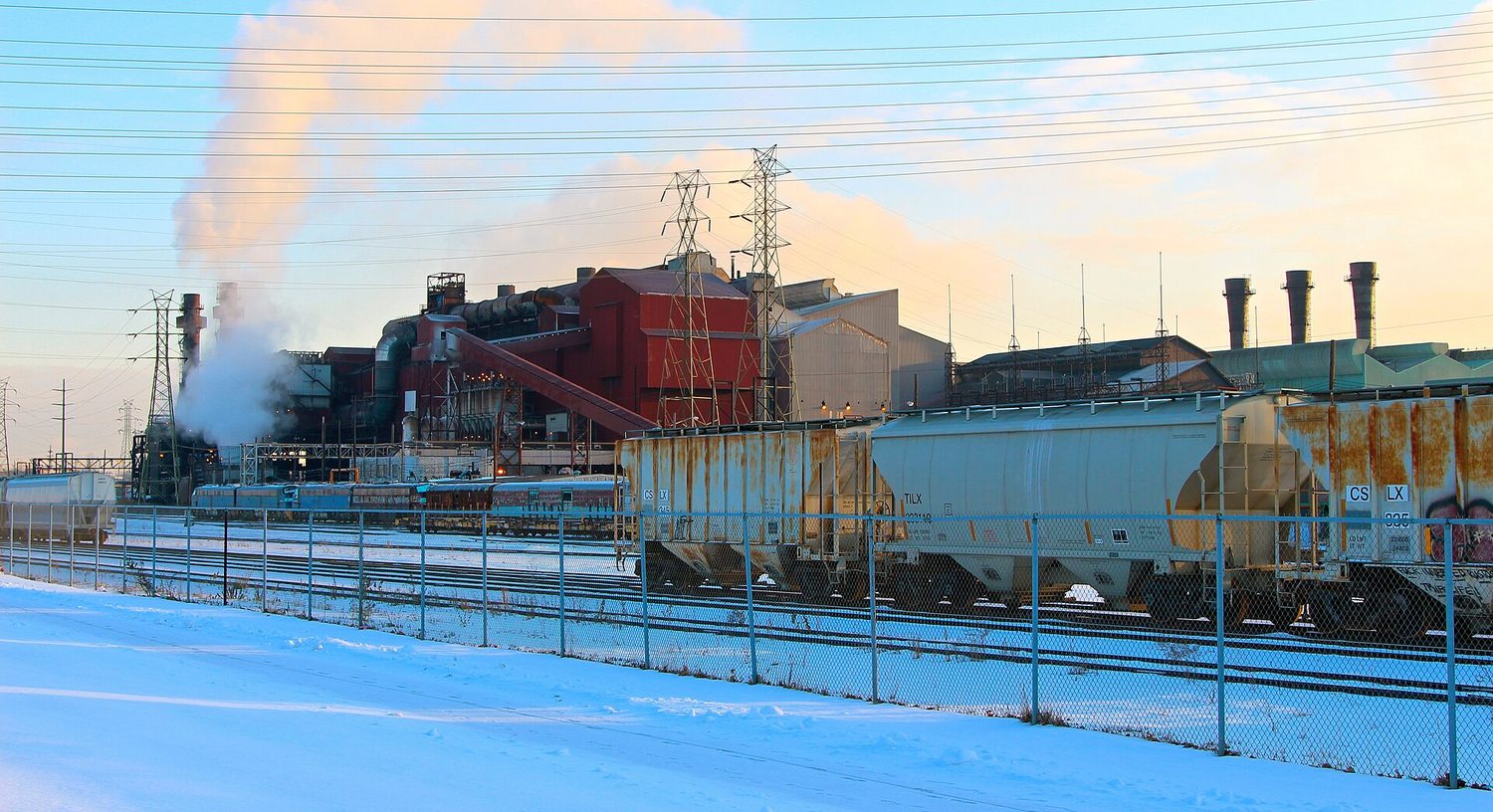 A steel plant: production functions and costs shape how firms supply goods