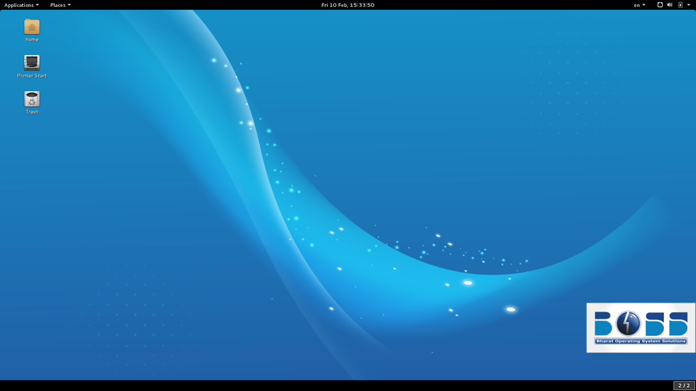 An operating system is software — the programs that tell the hardware what to do.