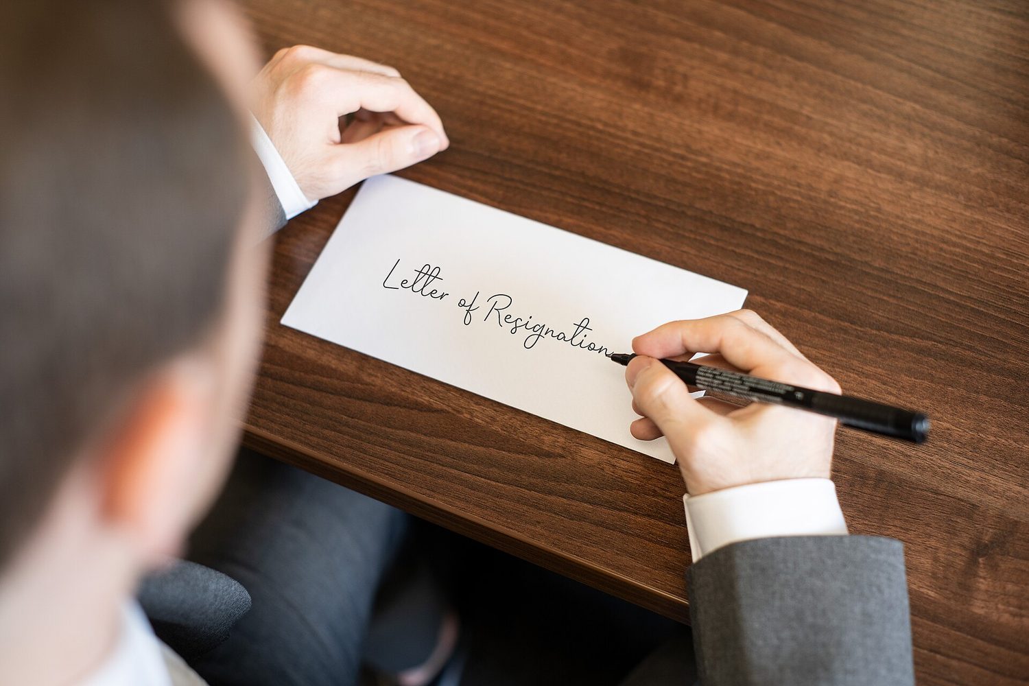 A formal letter: careful structure, polite register and a clear reason for writing